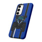 Blue Tractor #4 Tough Phone Case