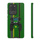 Green Tractor #1 Tough Phone Case