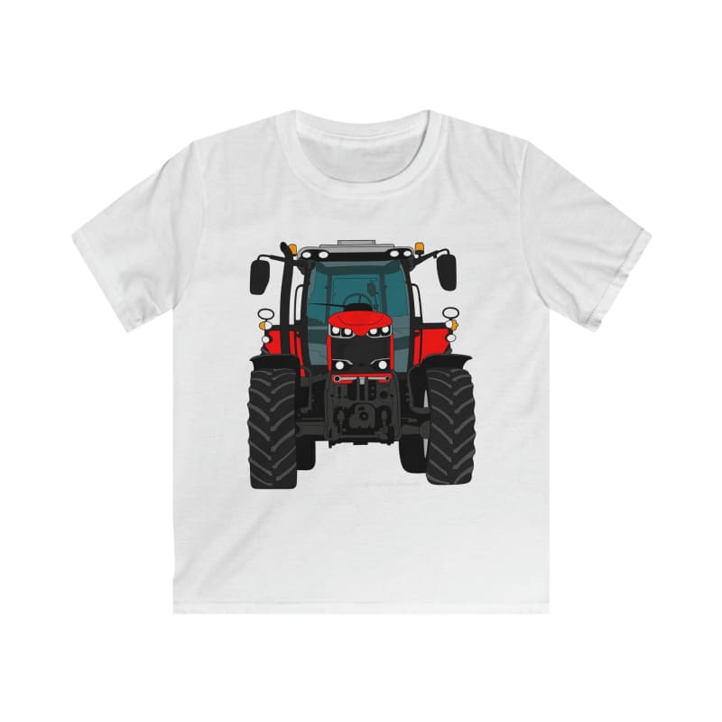 Massey Ferguson 6600S Tractor - Kids Cartoon T-Shirt