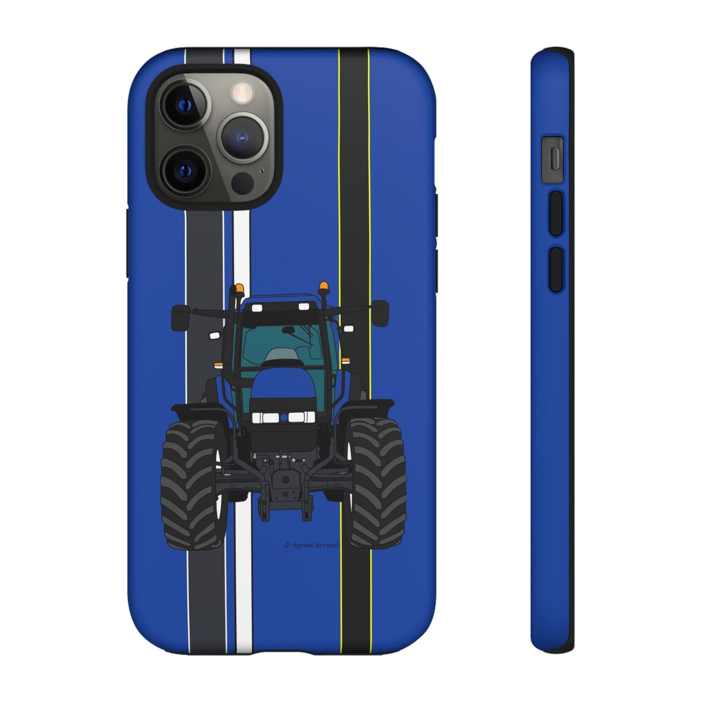 Blue Tractor #2 Tough Phone Case