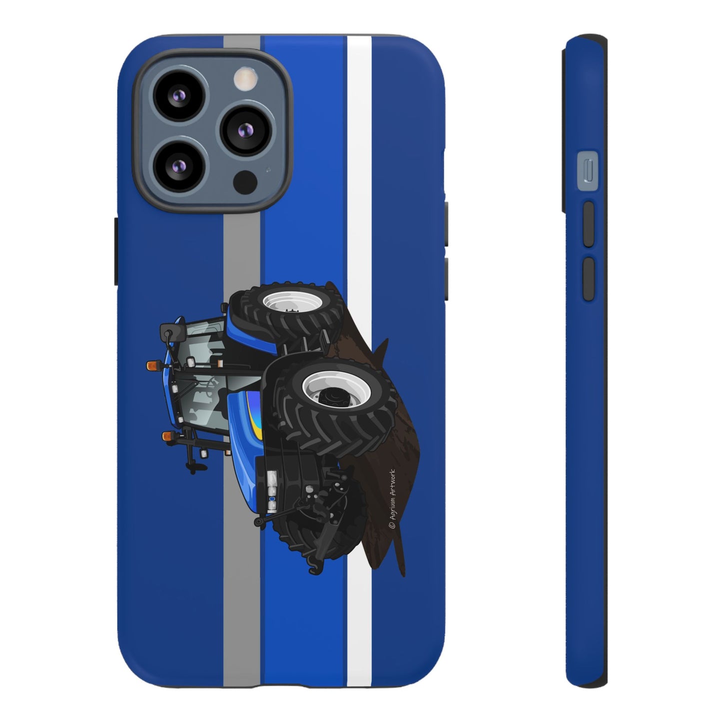 New Holland TM155 Tough Phone Case - Blue