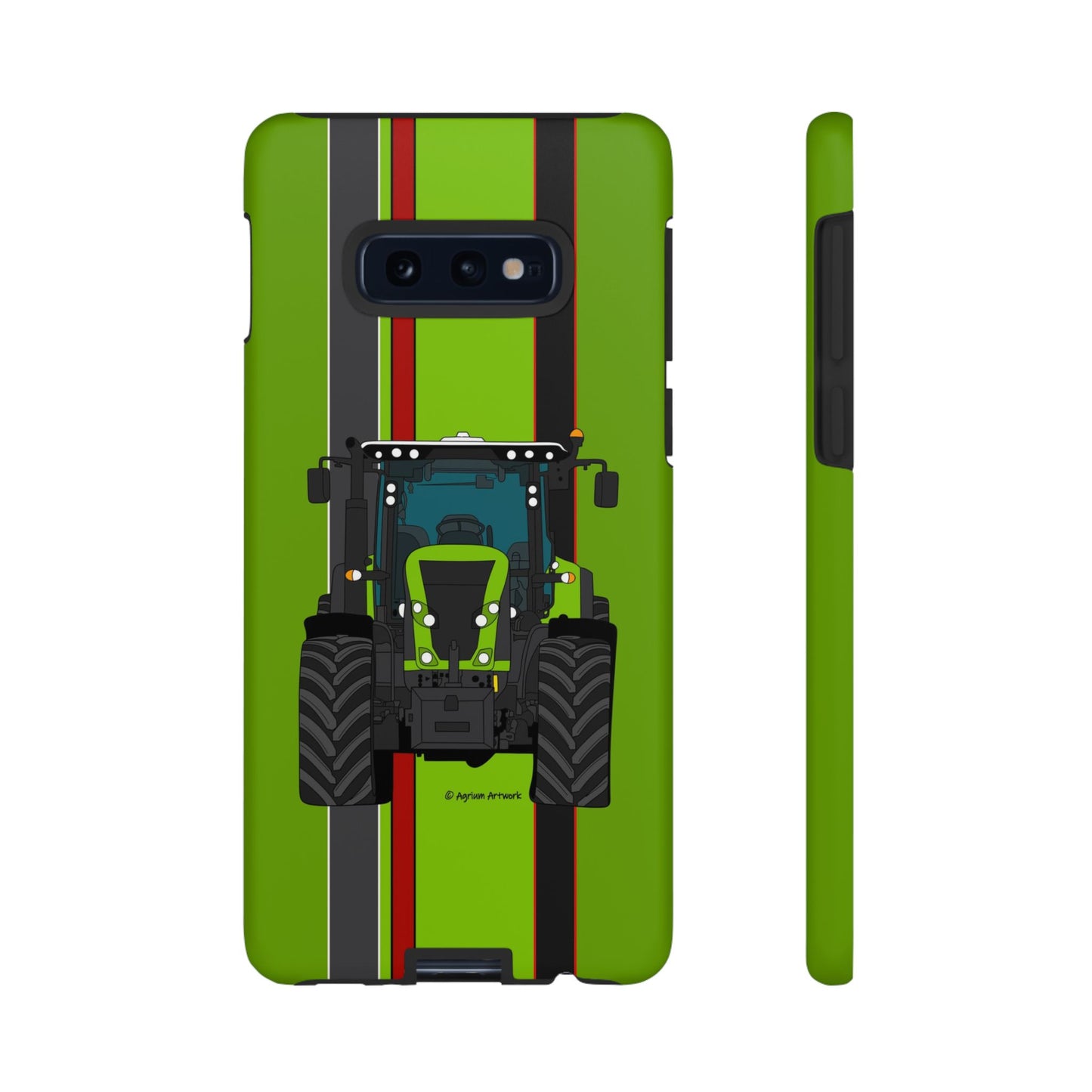 Lime Green Tractor #1 Tough Phone Case