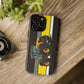 Yellow Fastrak 4000 Series Tough Phone Case - Black