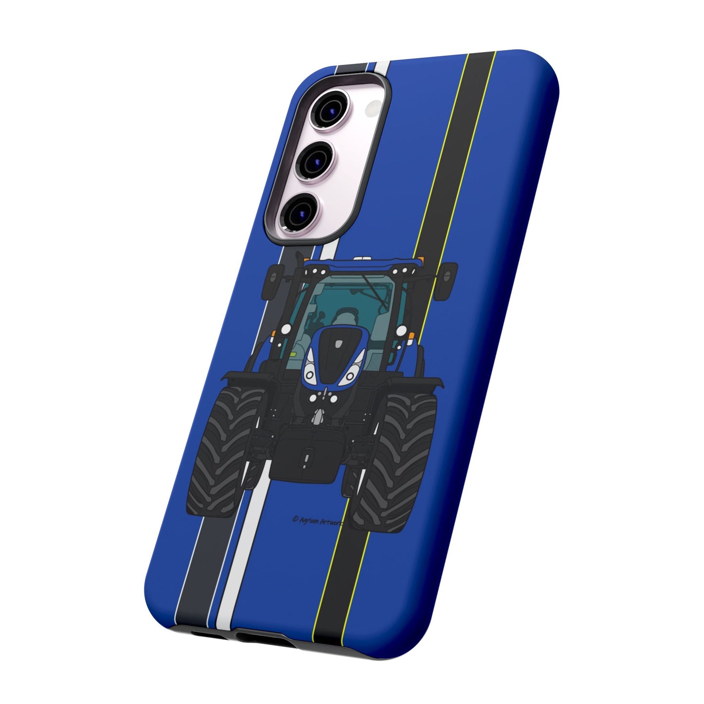 Blue Tractor #4 Tough Phone Case