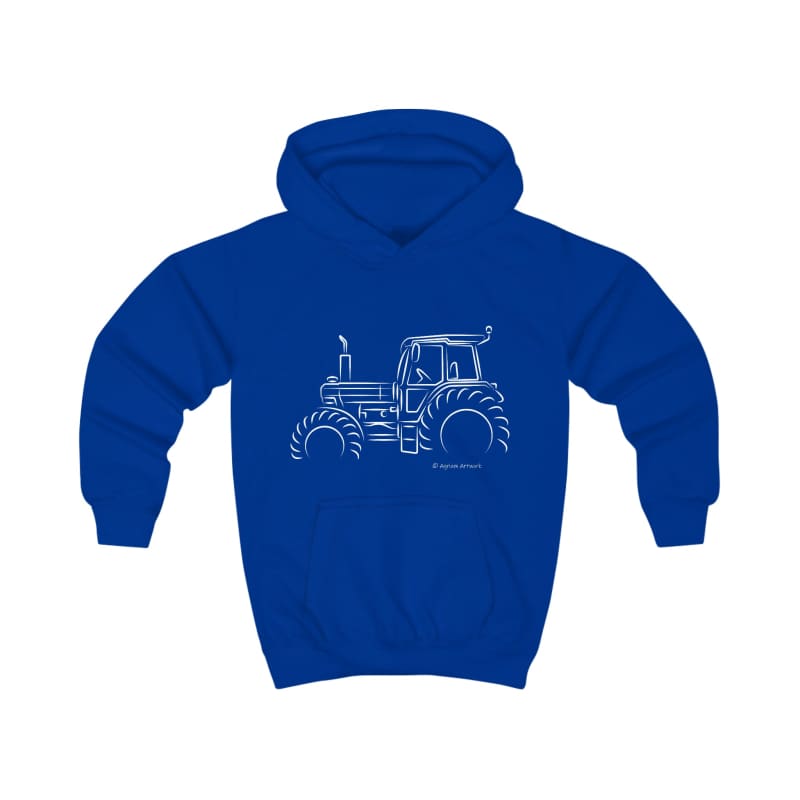 Ford 8210 Tractor Highlights - Kids Hoodie