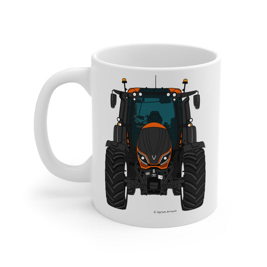 Orange Tractor Mug 11oz