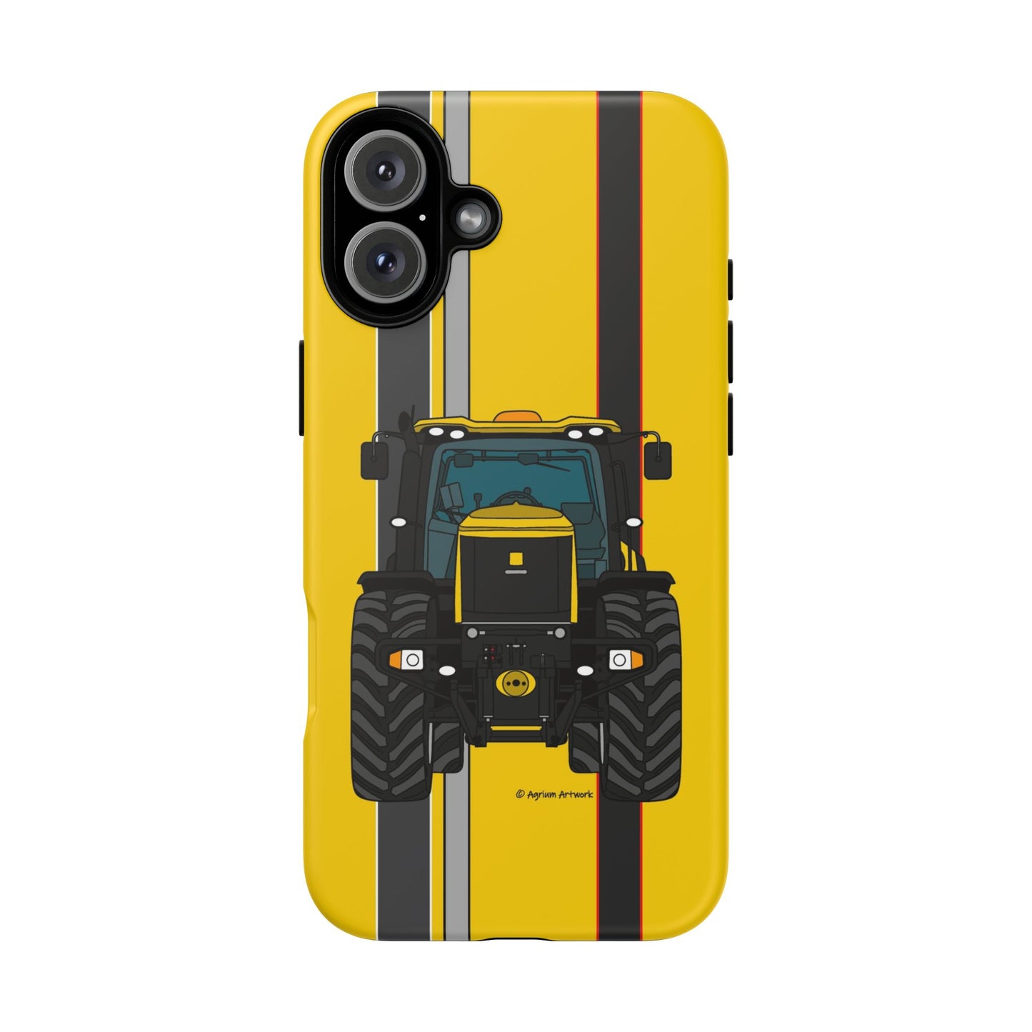 Yellow Fast Tractor #2 Tough Phone Case