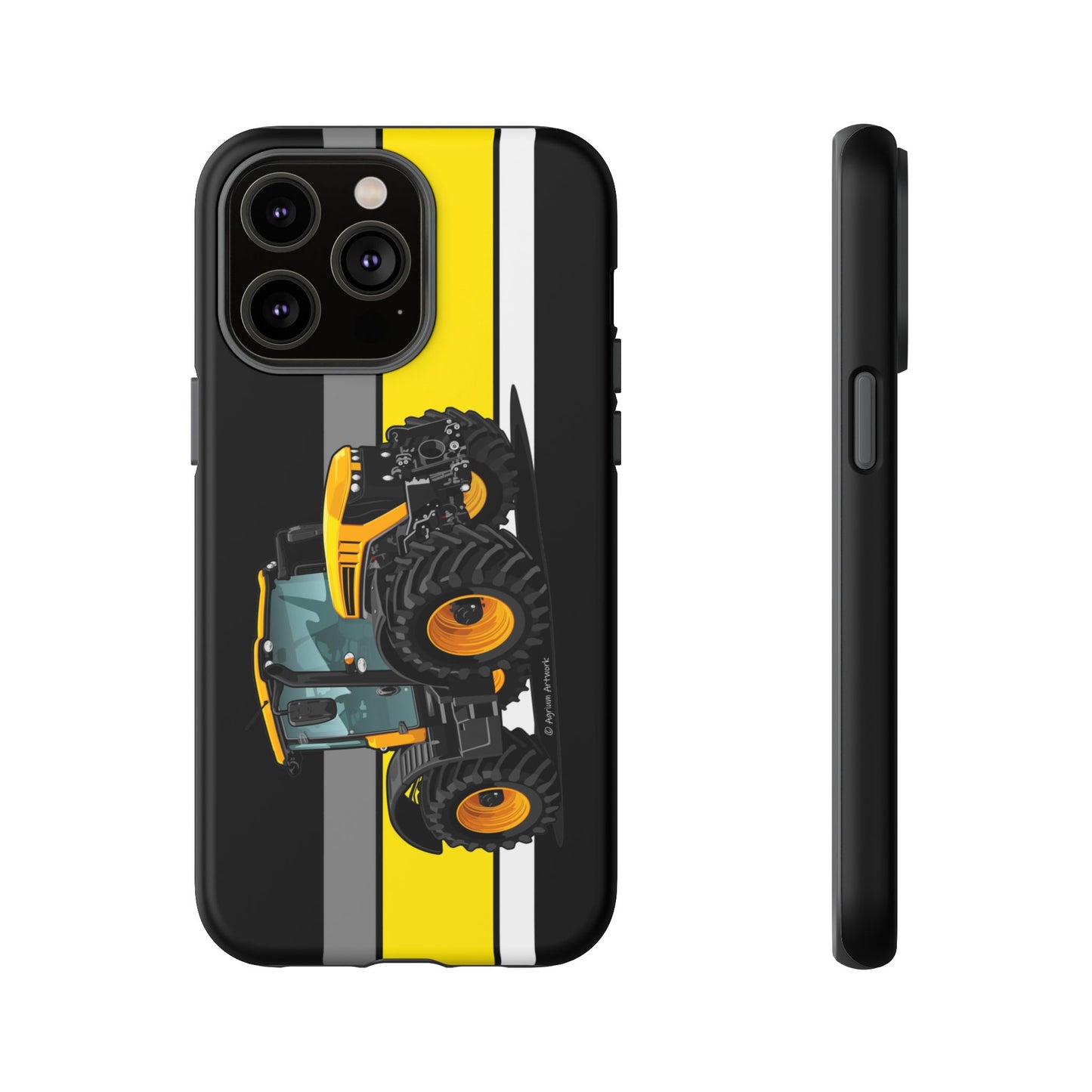 Yellow Fastrak 4000 Series Tough Phone Case - Black