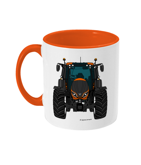 Orange Tractor #1 11oz Coloured Mug