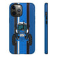 Blue Tractor #3 Tough Phone Case