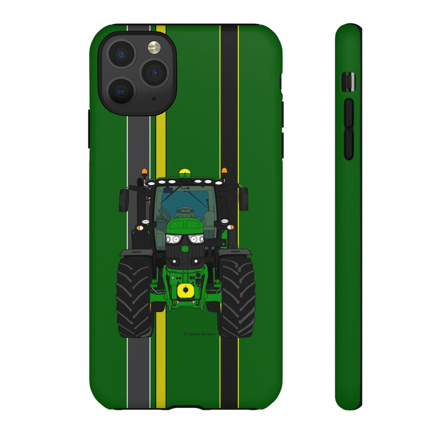 Green Tractor #1 Tough Phone Case