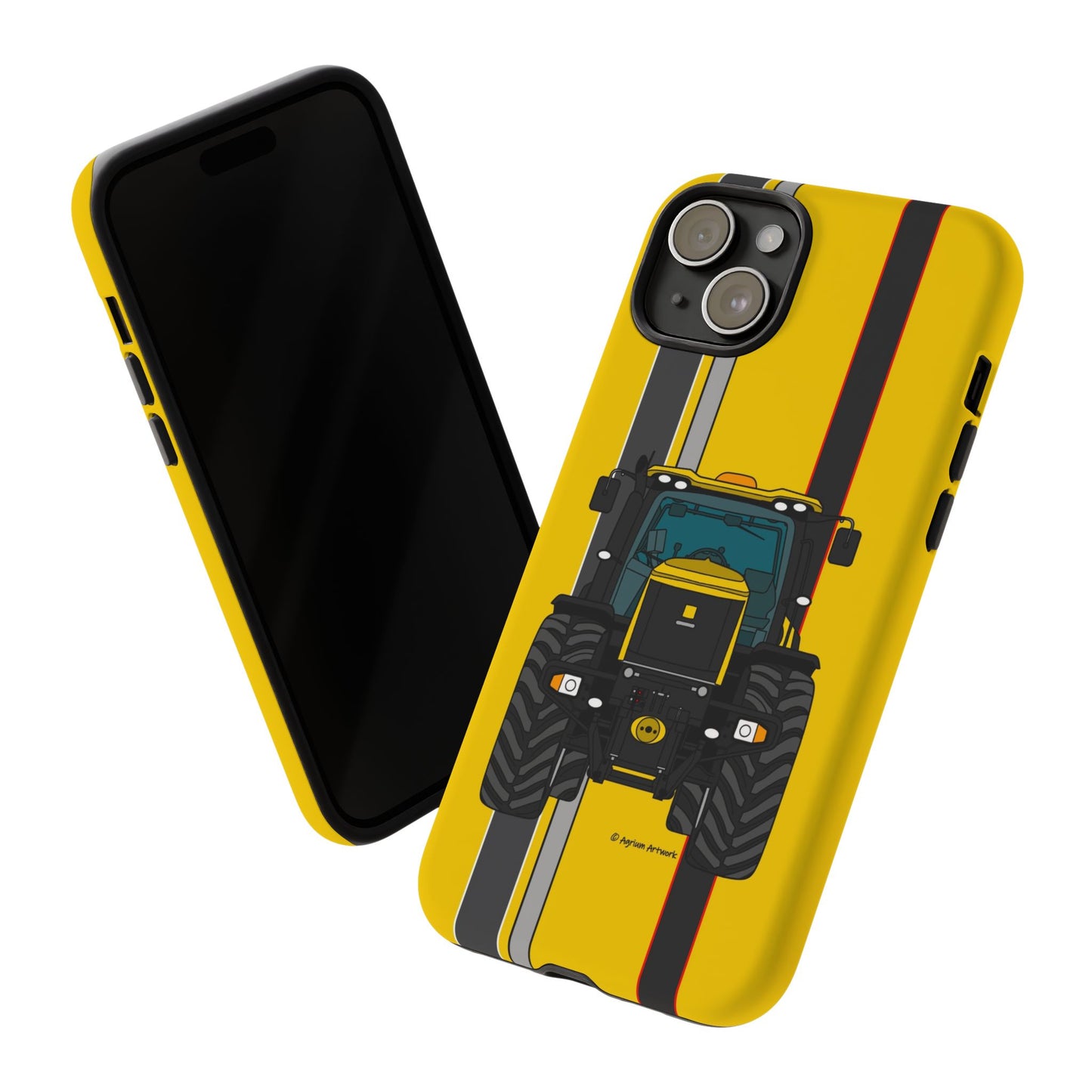 Yellow Fast Tractor #2 Tough Phone Case