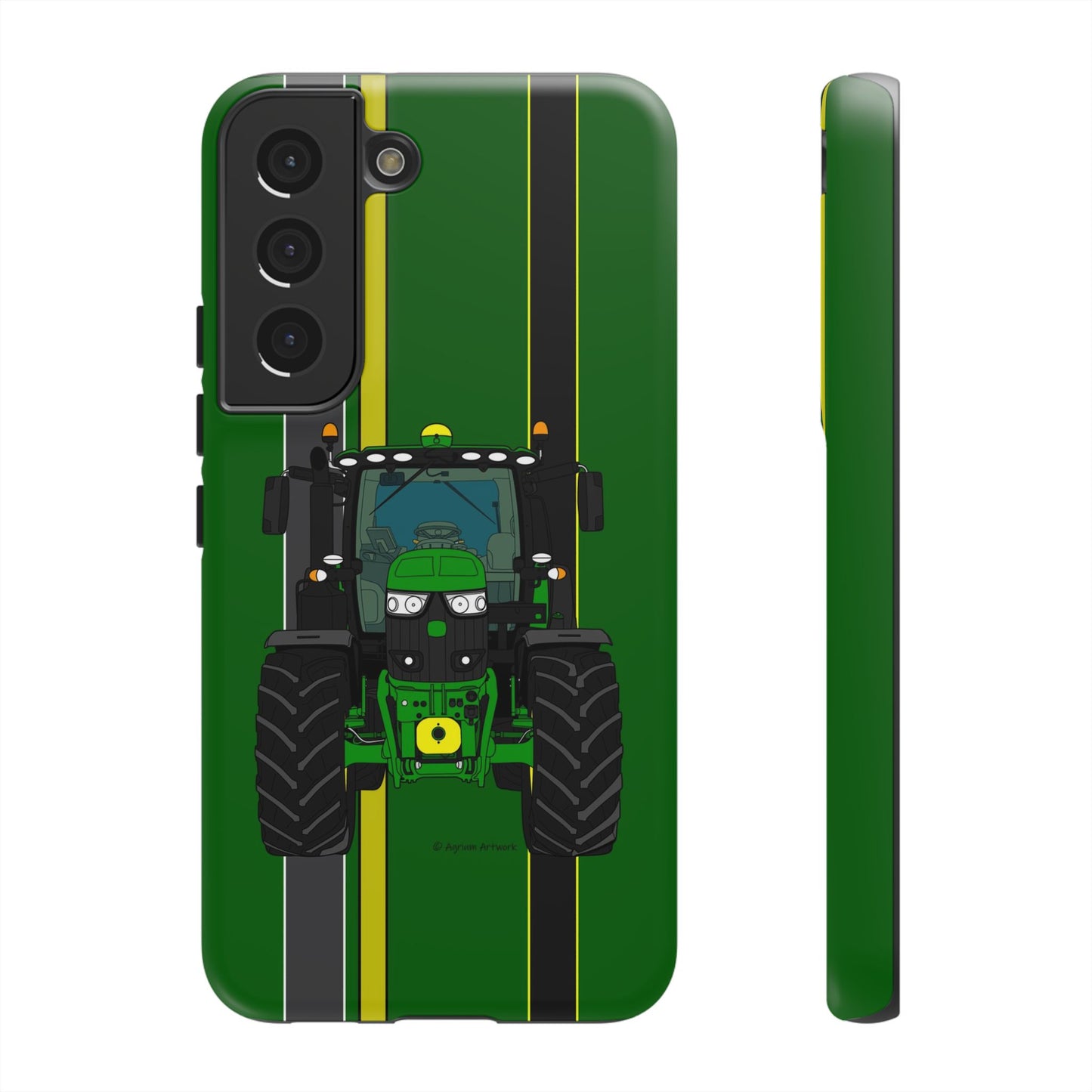 Green Tractor #1 Tough Phone Case