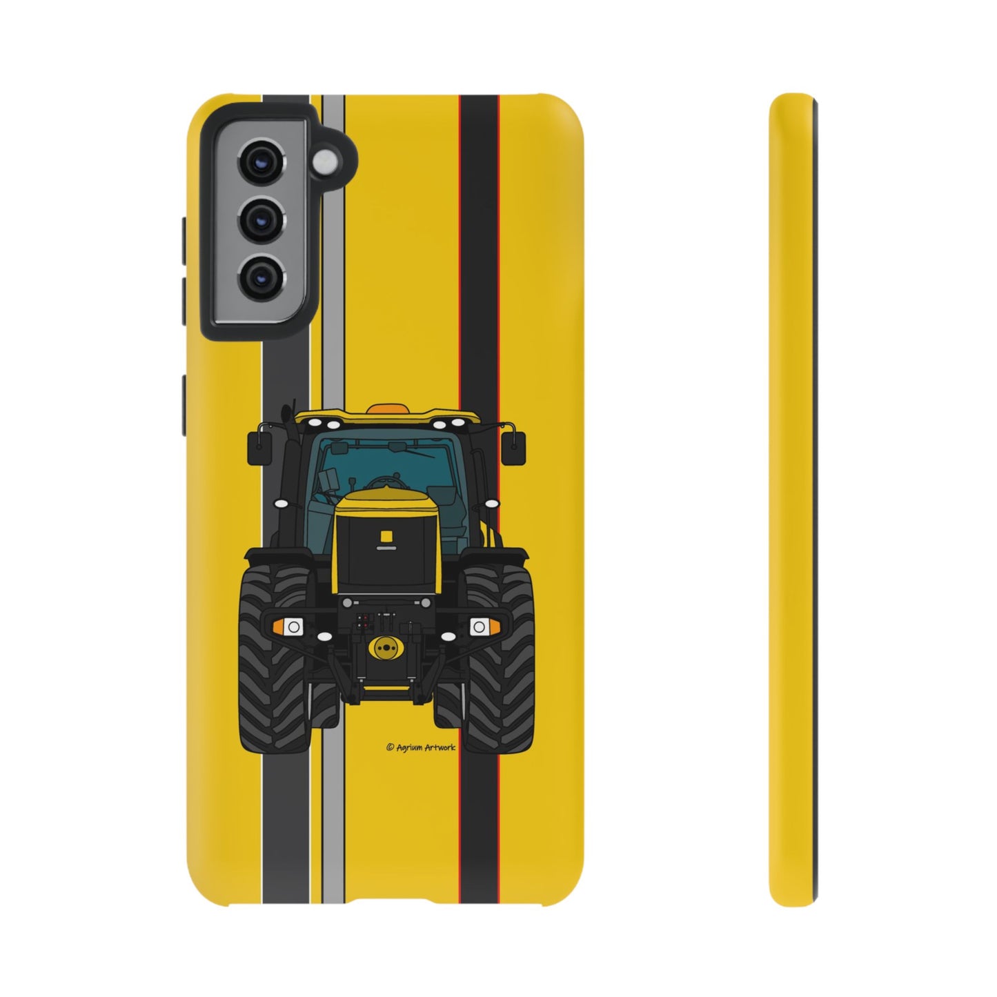 Yellow Fast Tractor #2 Tough Phone Case