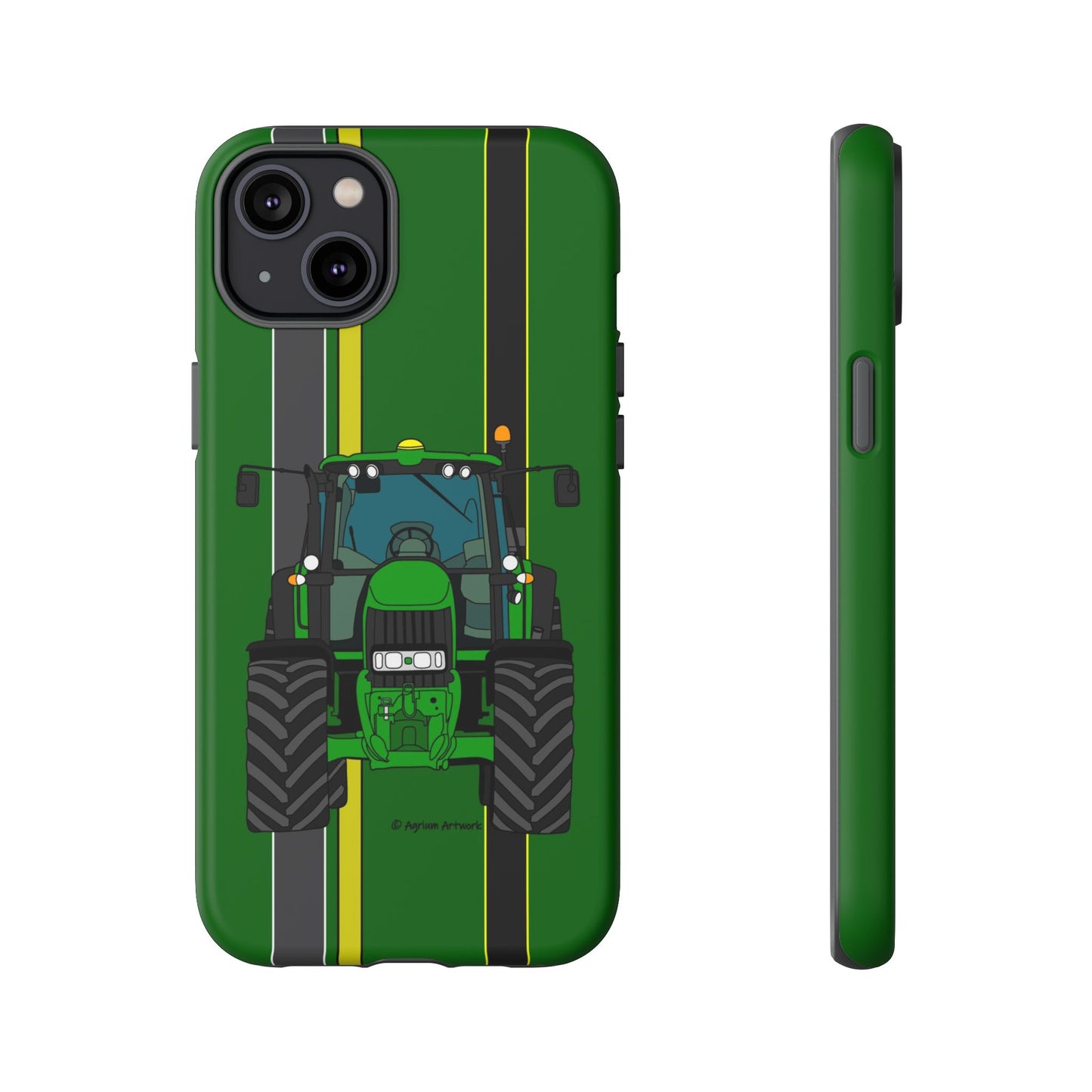 Green Tractor #2 Tough Phone Case