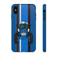 Blue Tractor #3 Tough Phone Case