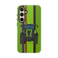 Lime Green Tractor #1 Tough Phone Case