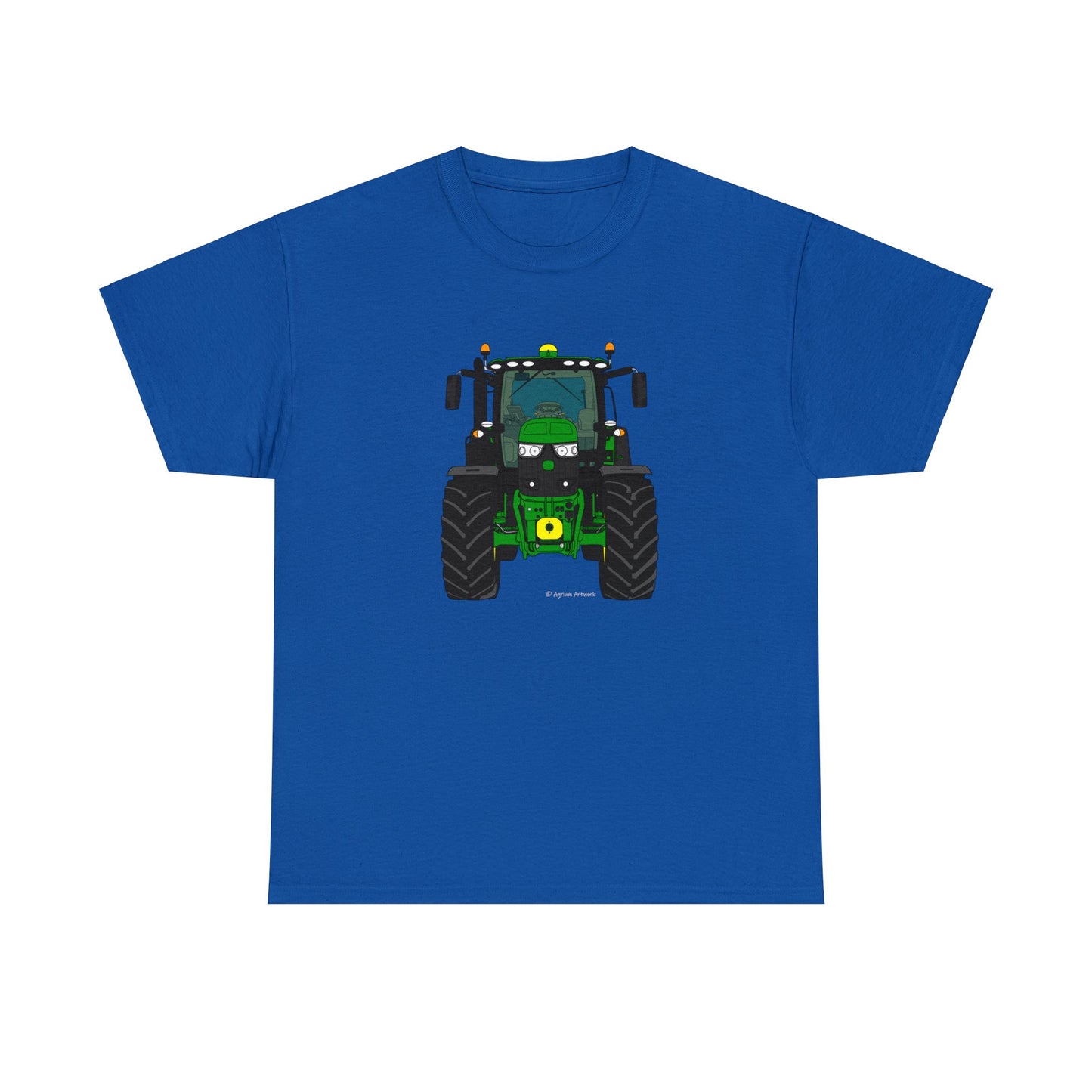 John Deere 6R Tractor - Adult Classic Fit Cartoon T-Shirt
