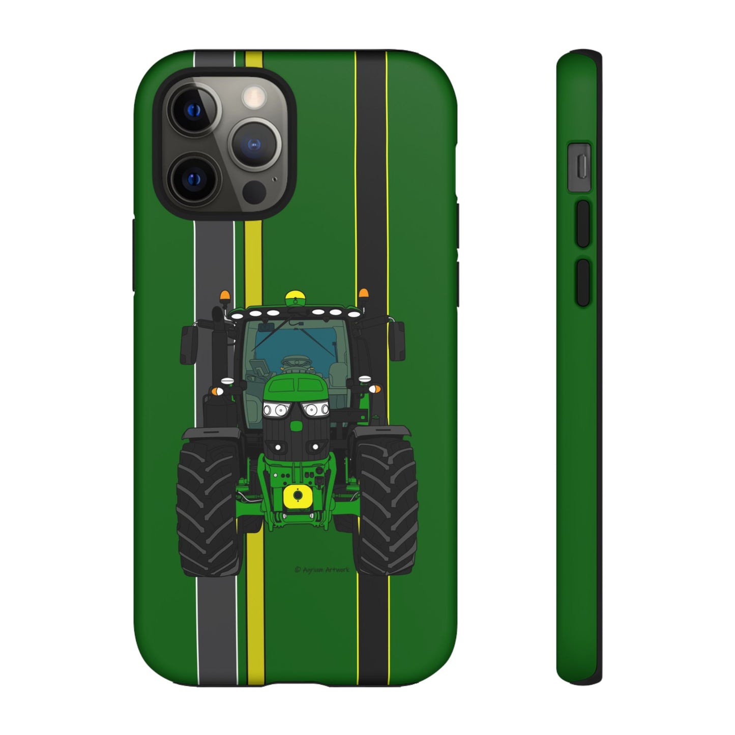 Green Tractor #1 Tough Phone Case