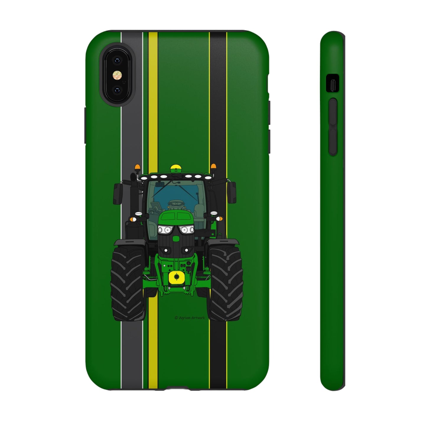 Green Tractor #1 Tough Phone Case