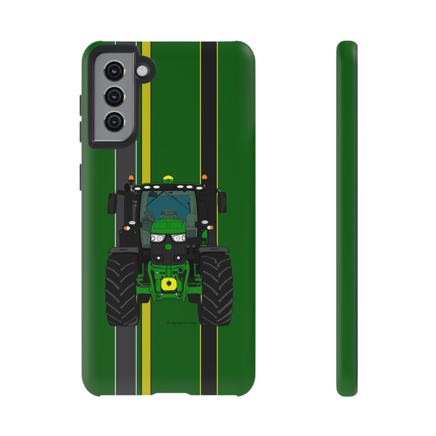 Green Tractor #1 Tough Phone Case