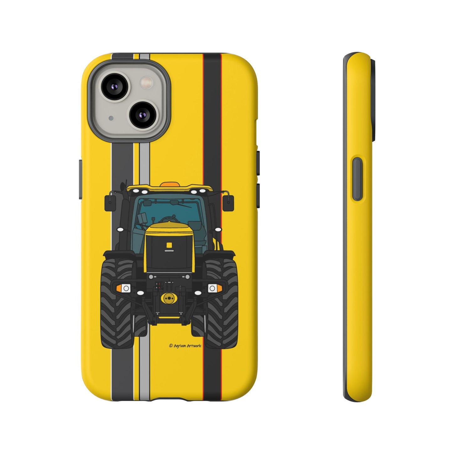 Yellow Fast Tractor #2 Tough Phone Case