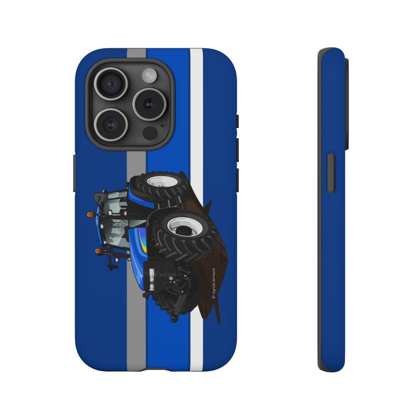 New Holland TM155 Tough Phone Case - Blue