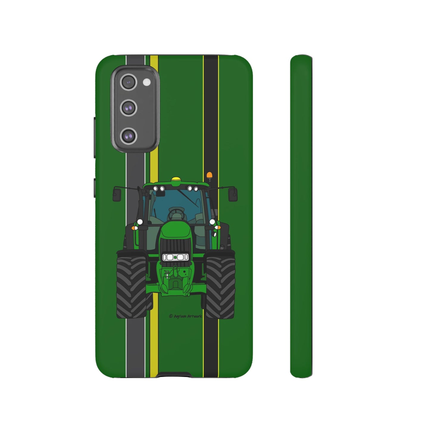 Green Tractor #2 Tough Phone Case