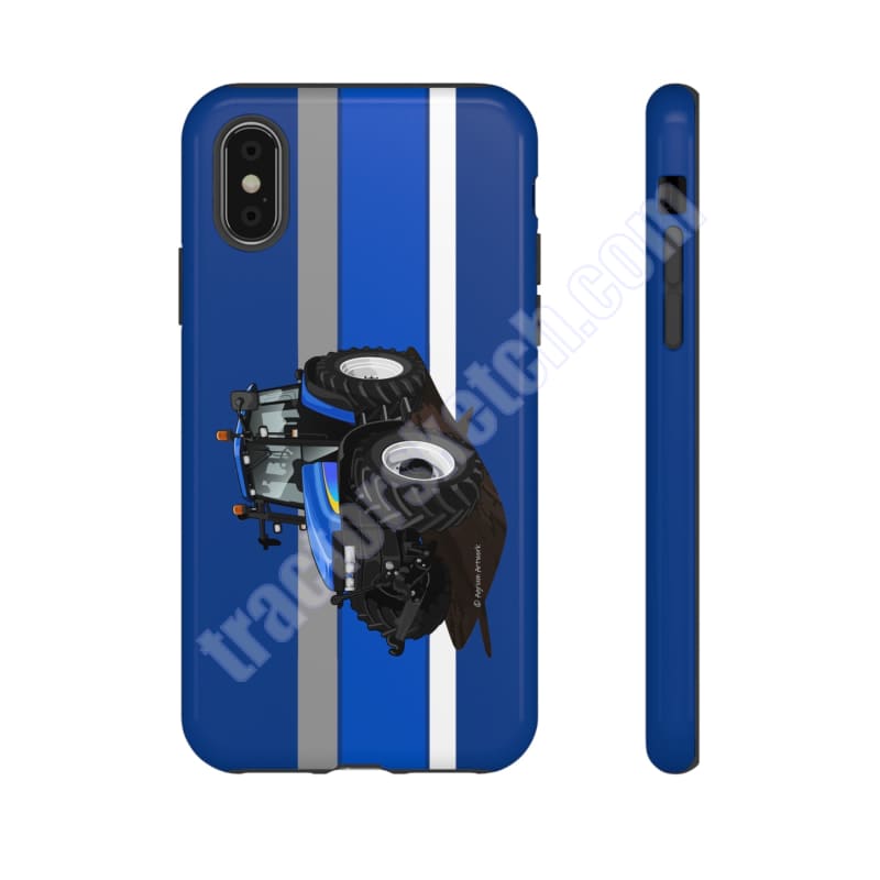 New Holland TM155 Tough Phone Case - Blue