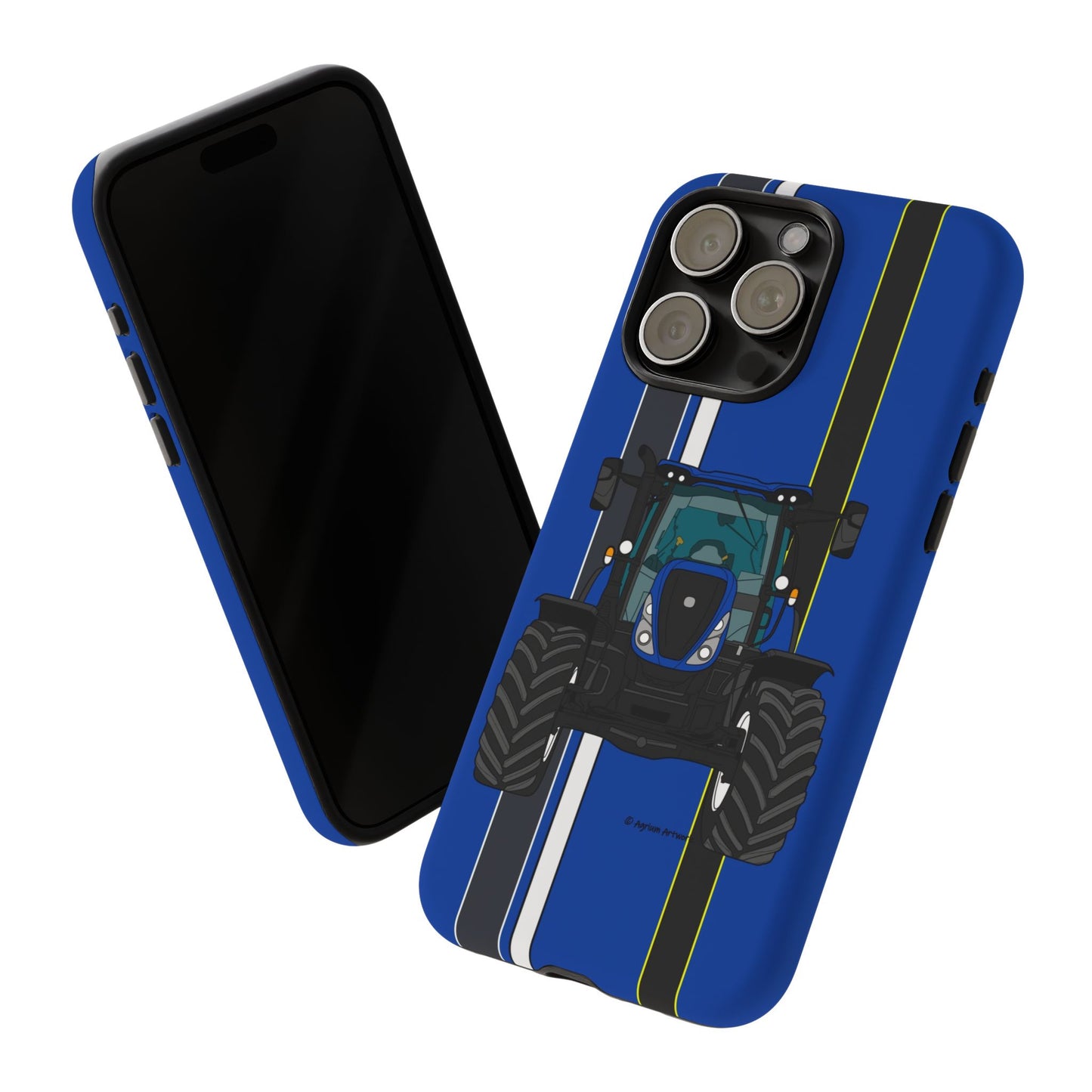 Blue Tractor #1 Tough Phone Case