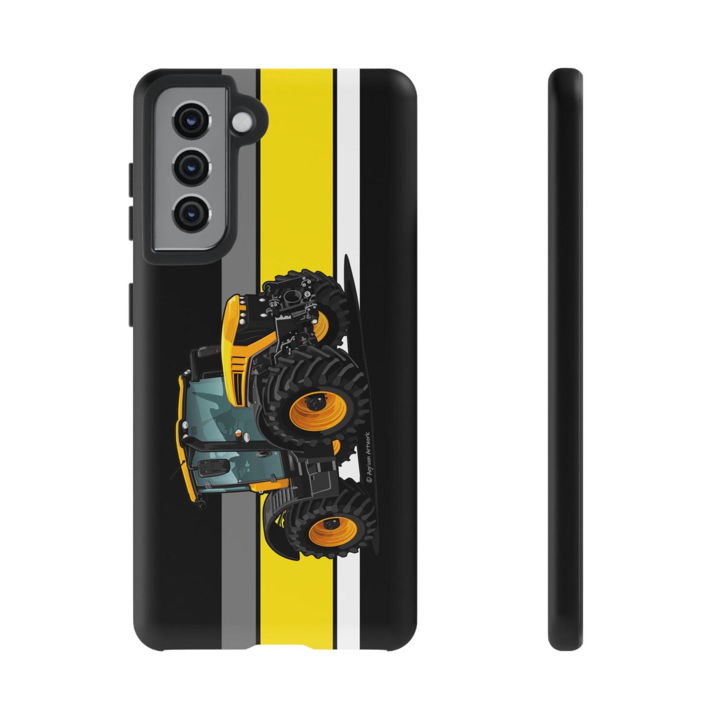 Yellow Fastrak 4000 Series Tough Phone Case - Black