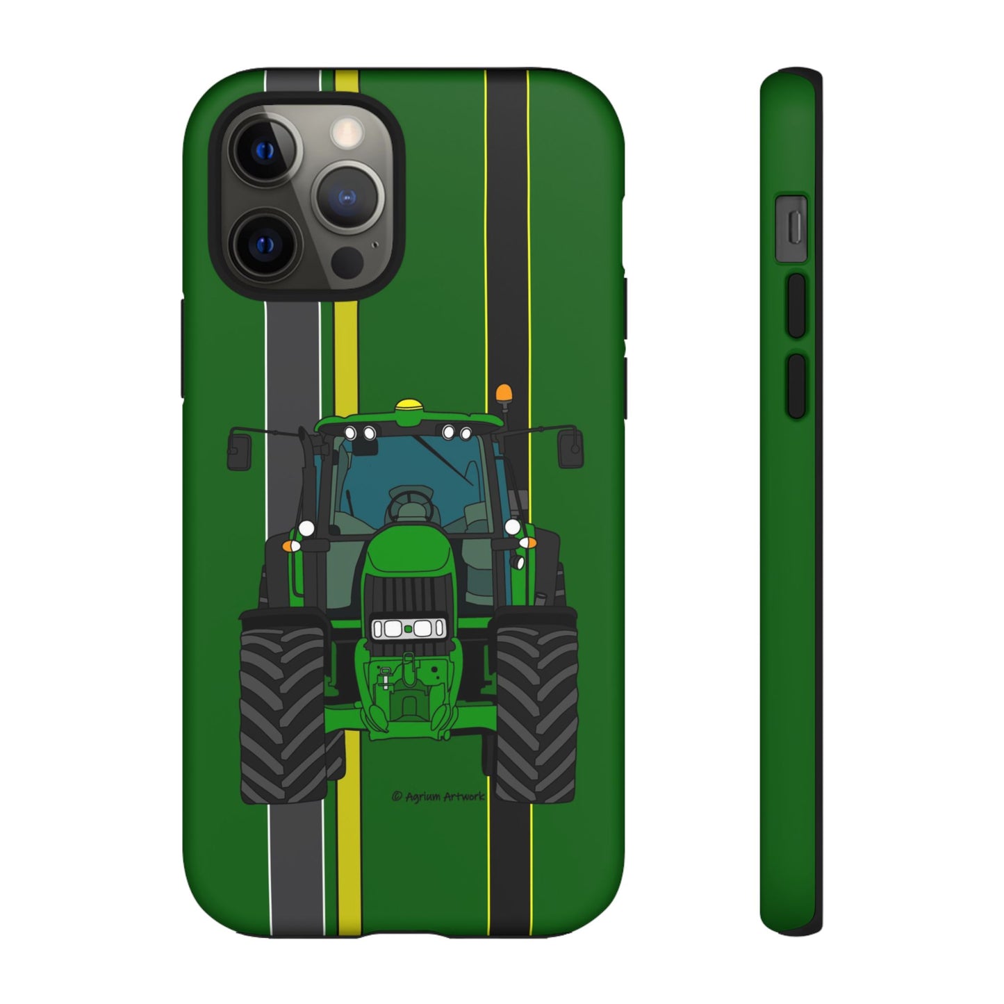 Green Tractor #2 Tough Phone Case