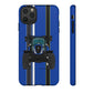 Blue Tractor #1 Tough Phone Case