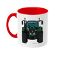 Olive Green Tractor #1 11oz Coloured Mug