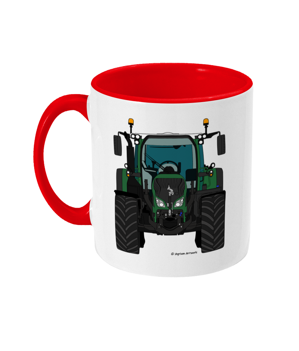 Olive Green Tractor #1 11oz Coloured Mug