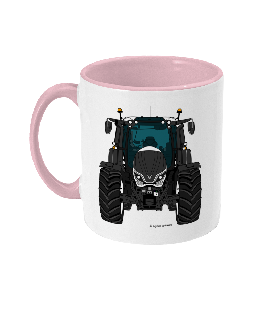 White Tractor #1 11oz Coloured Mug