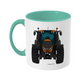 Orange Tractor #1 11oz Coloured Mug