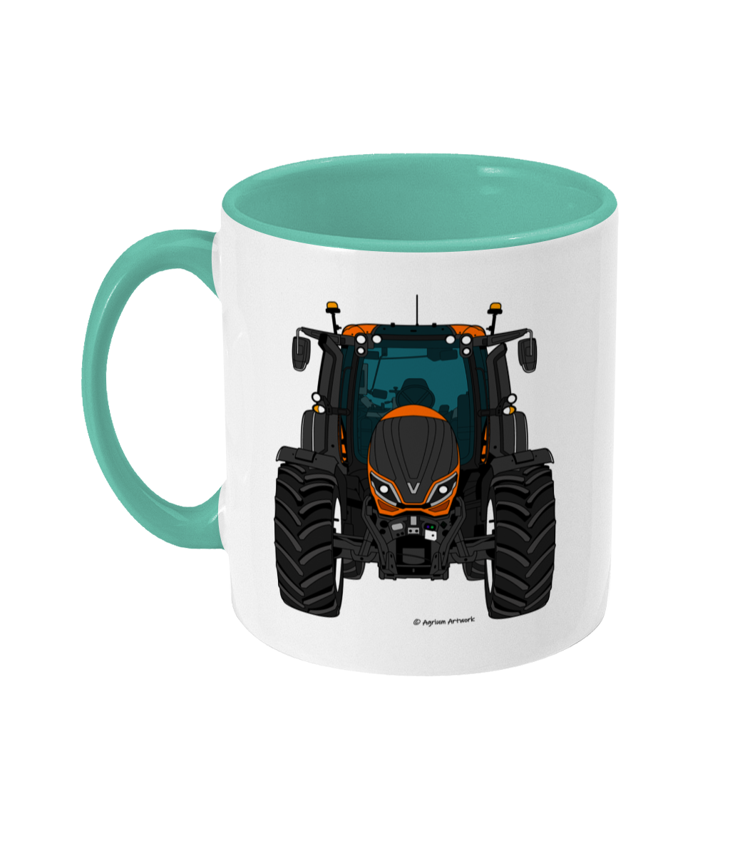 Orange Tractor #1 11oz Coloured Mug