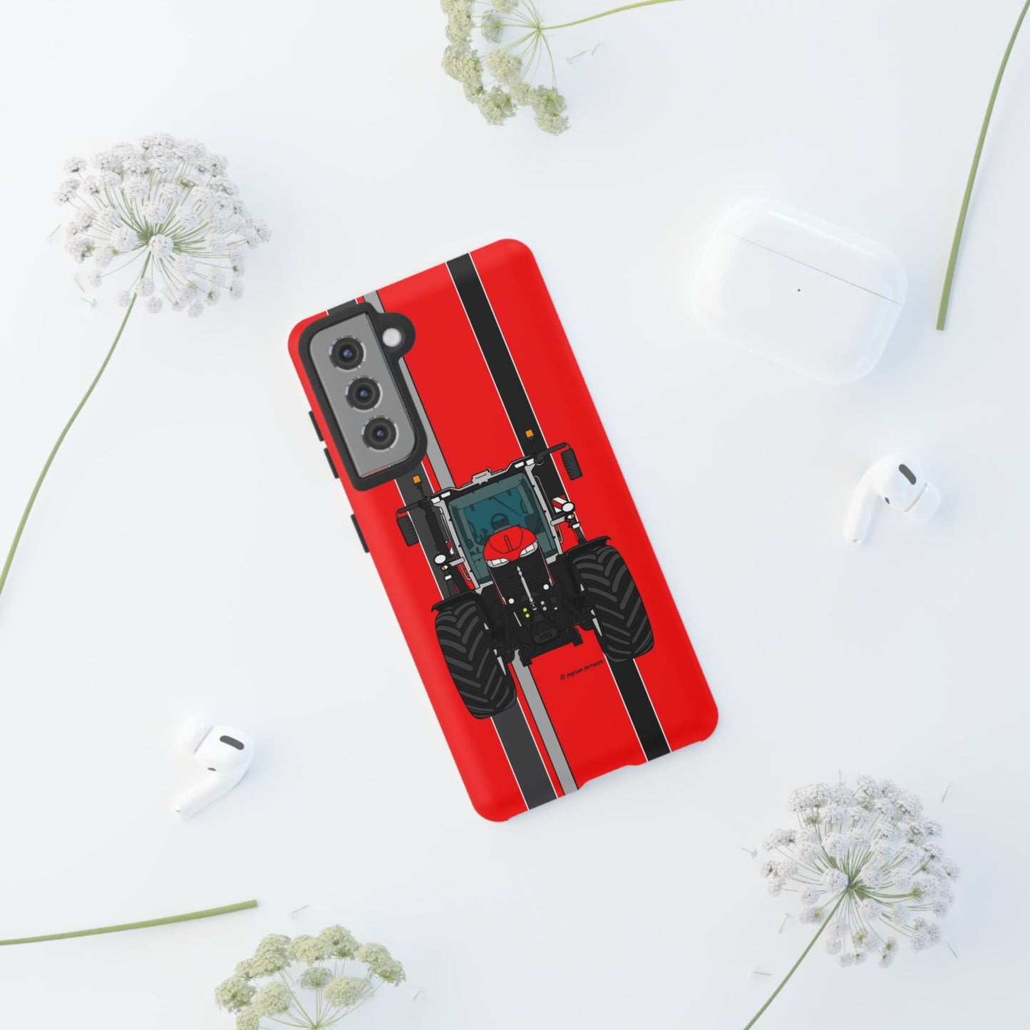 Red Tractor #2 Tough Phone Case