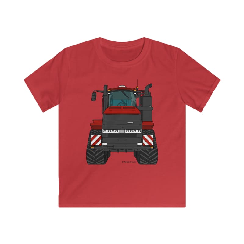 Case IH Quadtrac Tractor - Kids Cartoon T-Shirt