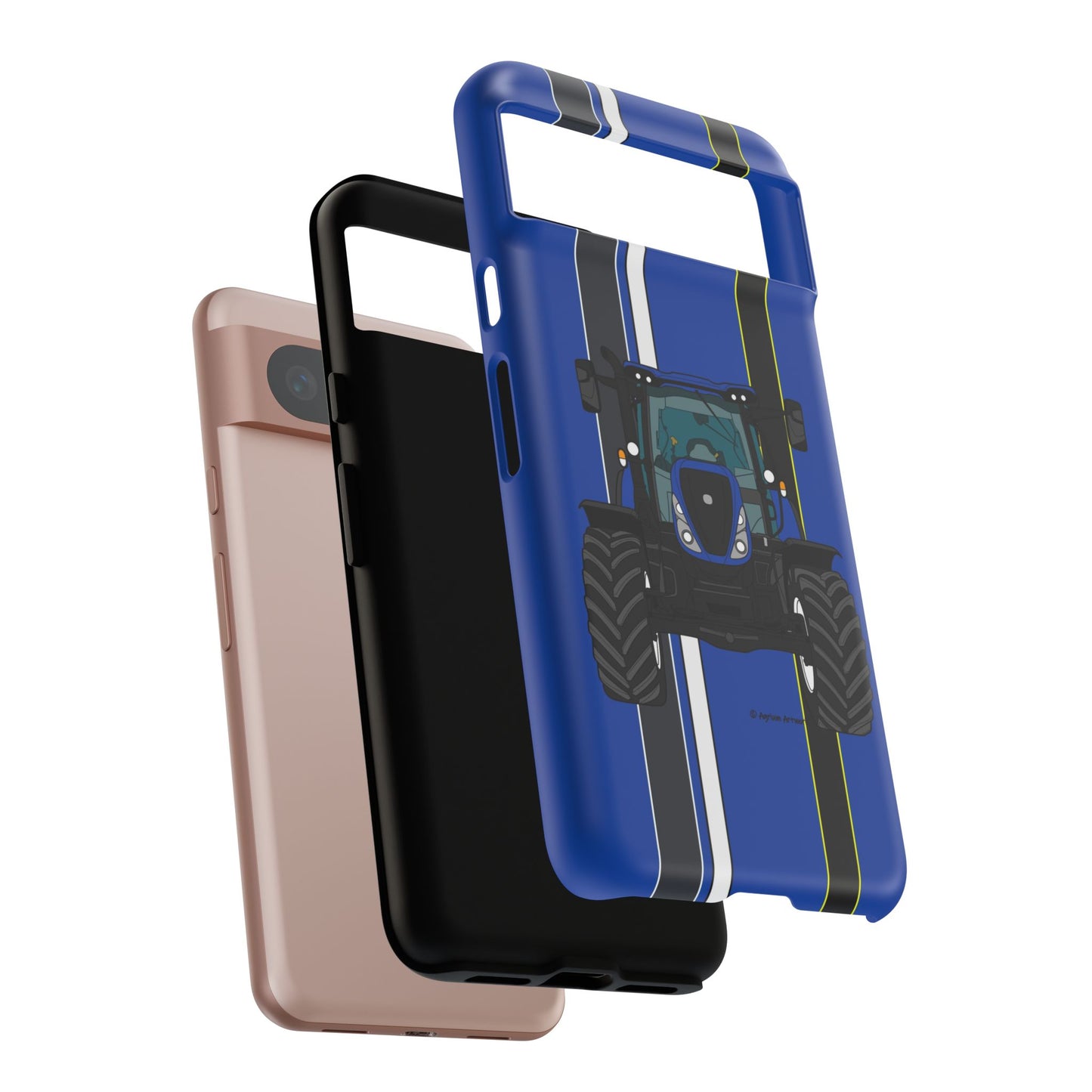 Blue Tractor #1 Tough Phone Case