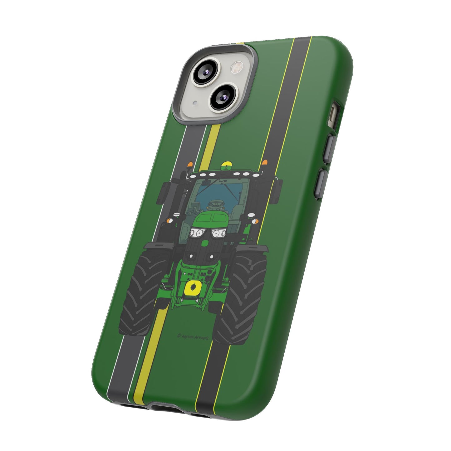 Green Tractor #1 Tough Phone Case