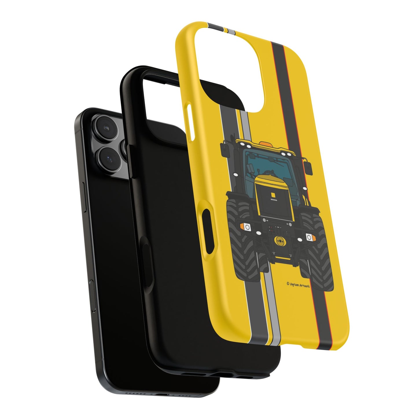 Yellow Fast Tractor #2 Tough Phone Case