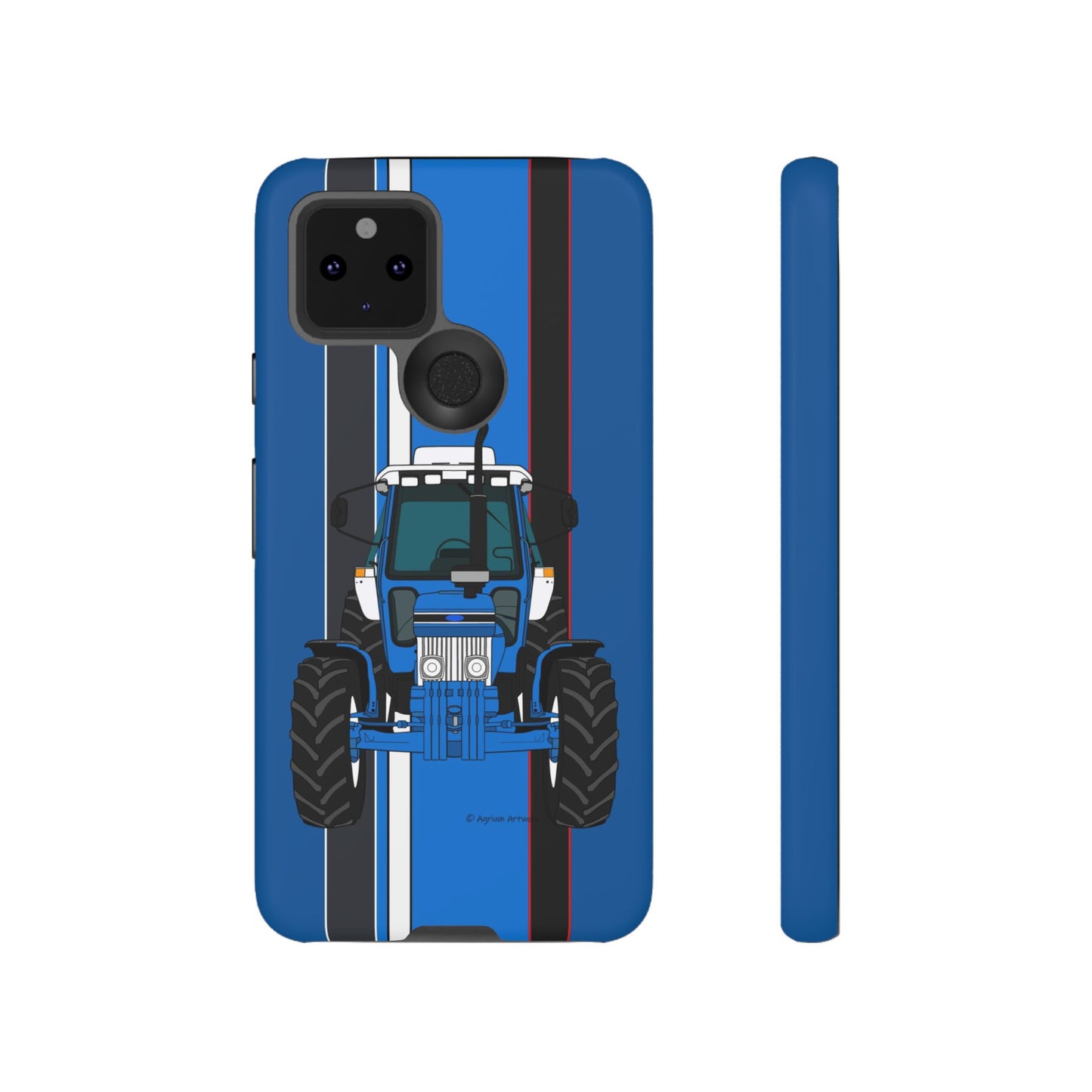 Blue Tractor #3 Tough Phone Case