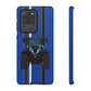 Blue Tractor #4 Tough Phone Case