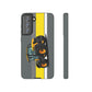 Yellow Fastrak 4000 Series Tough Phone Case - Grey