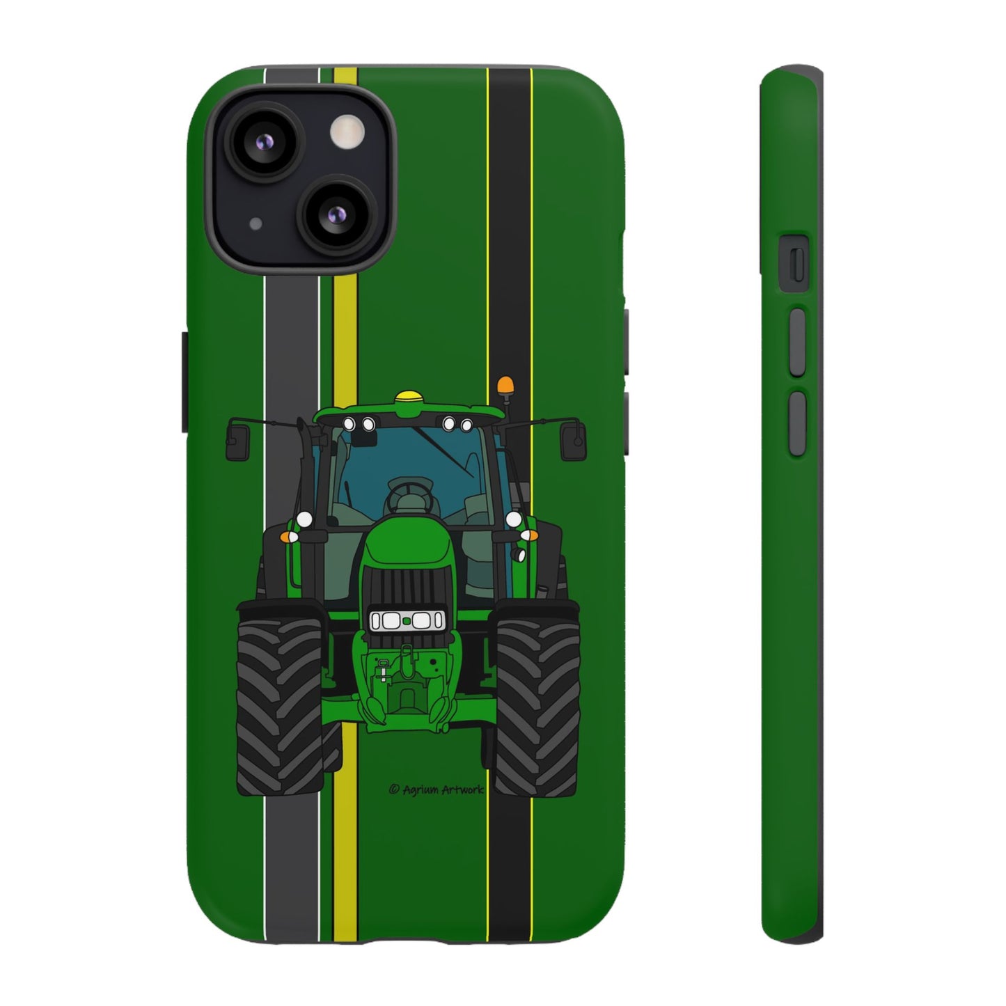 Green Tractor #2 Tough Phone Case