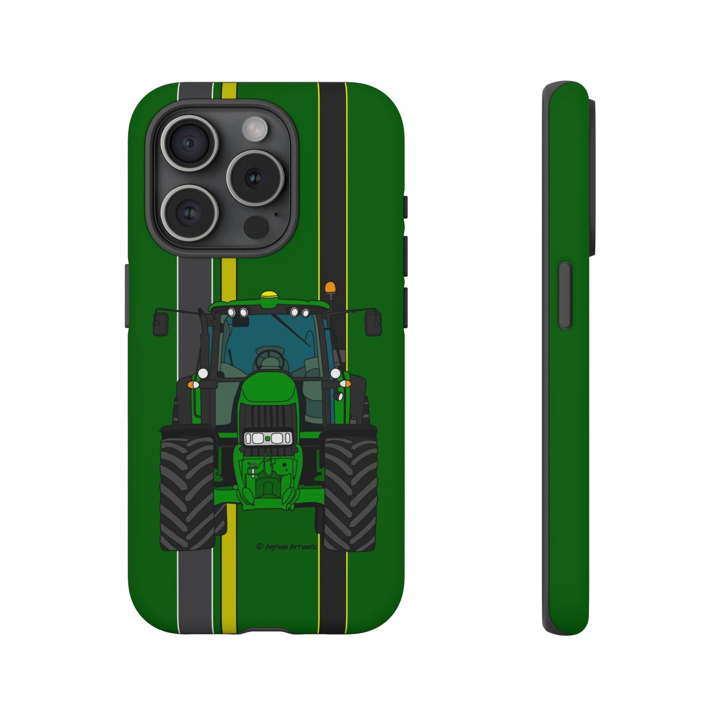 Green Tractor #2 Tough Phone Case