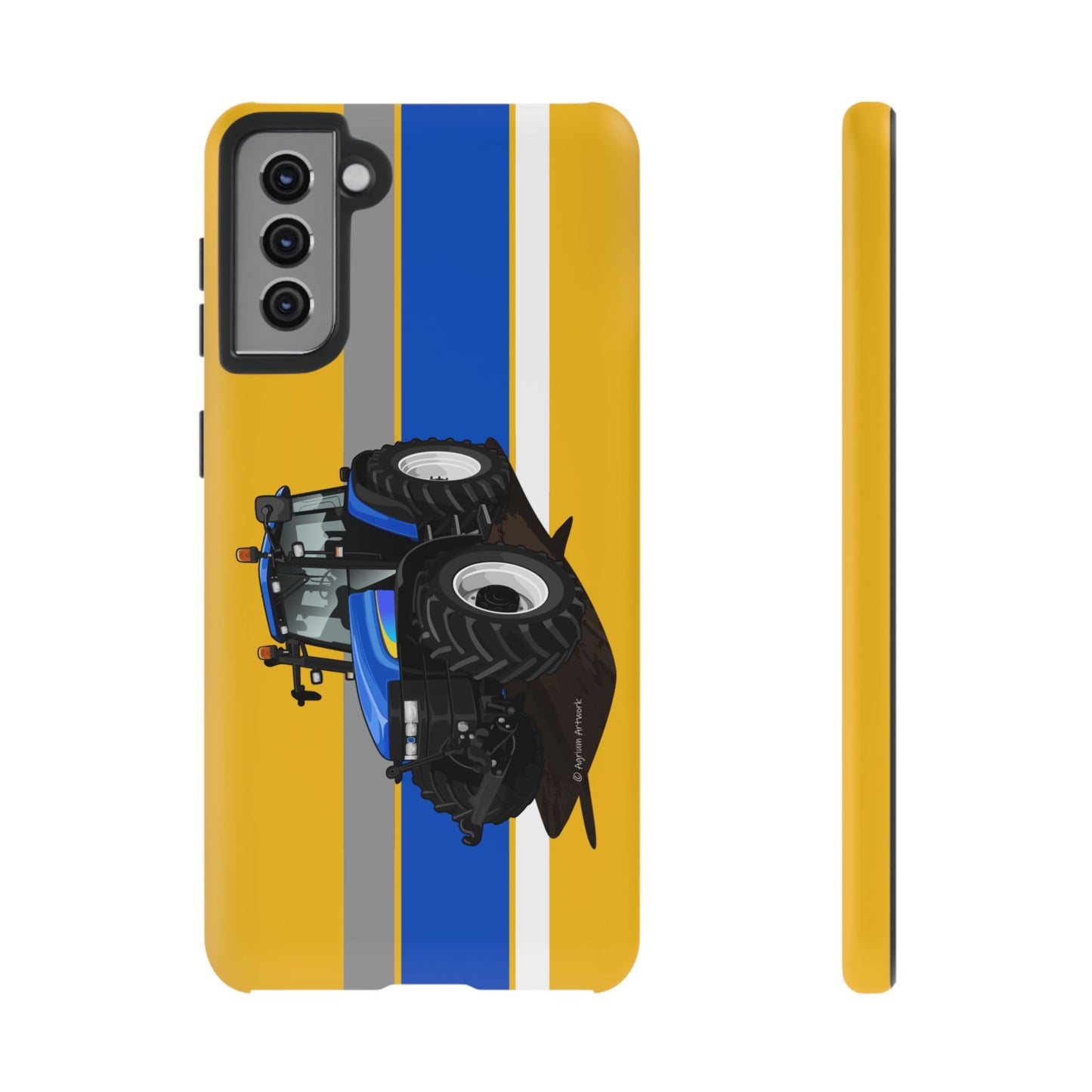 New Holland TM155 Tough Phone Case - Yellow