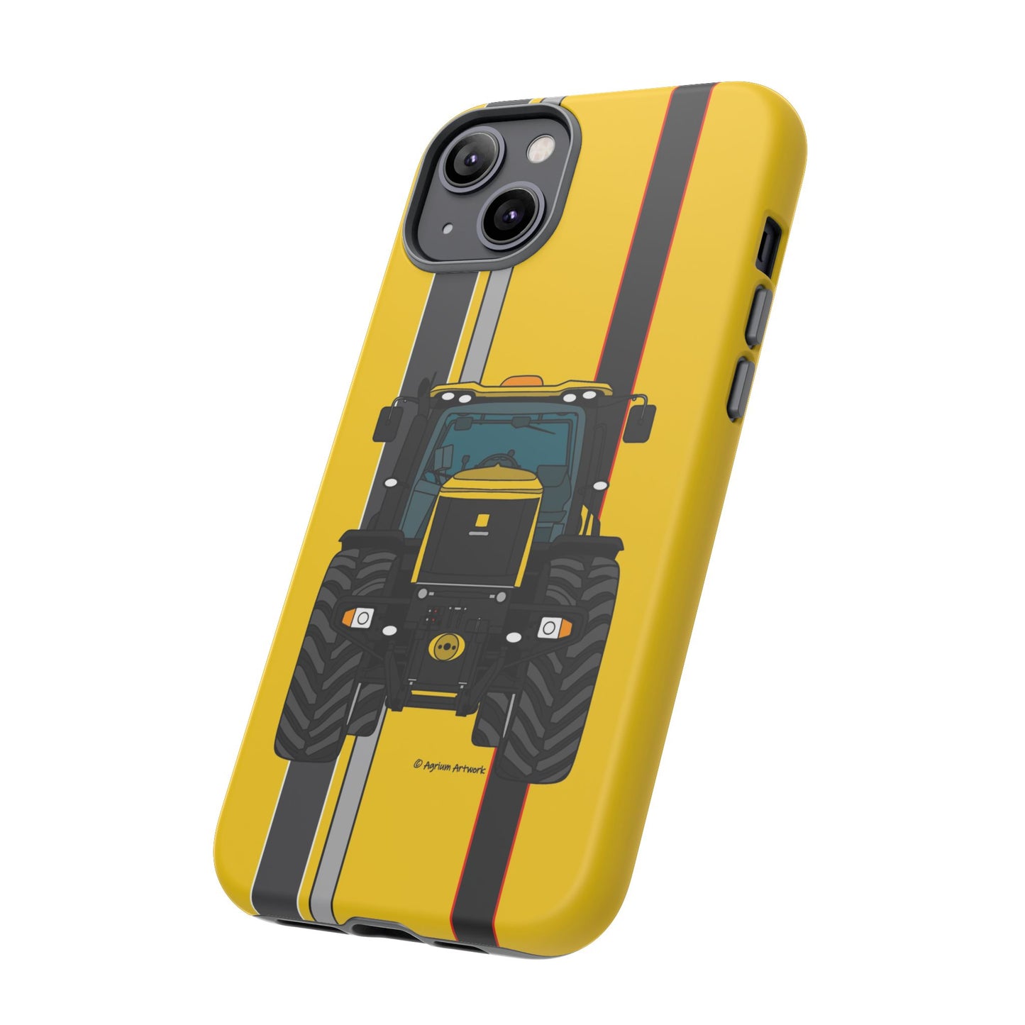 Yellow Fast Tractor #2 Tough Phone Case